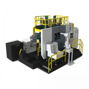 Máquina de transferencia rotativa automática de dos direcciones, cuatro estaciones, cuatro husillos, cubierta de enchufe